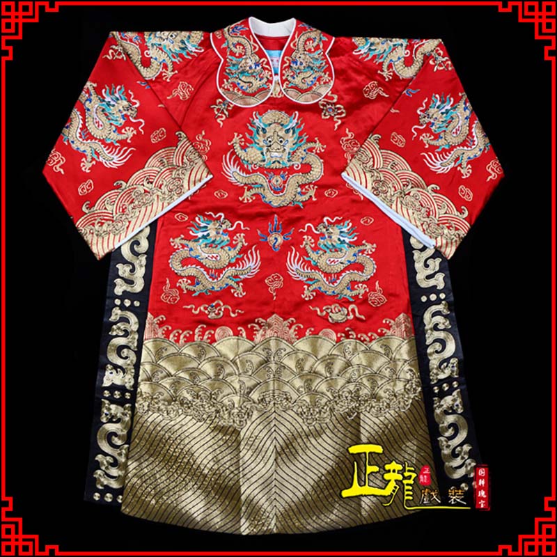 秦皇岛皇帝蟒袍全金八宝团龙蟒